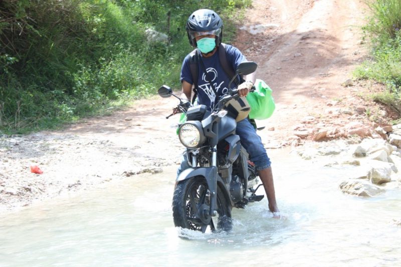 FMCH NEW BIKE FOR WEST TIMOR ROAD CONDITIONS